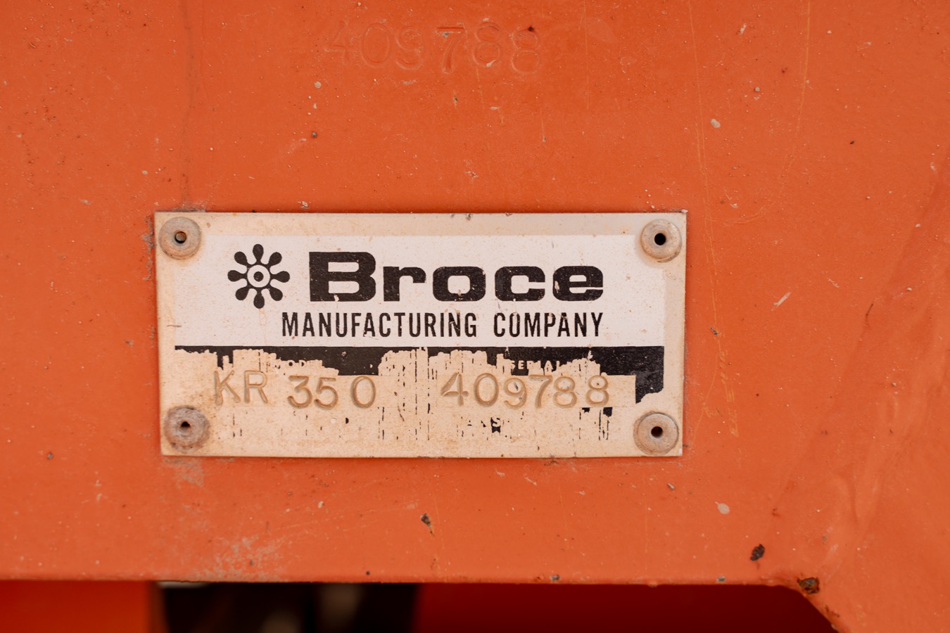 2016 Broce KR350 409788 Houston Heavy Machinery